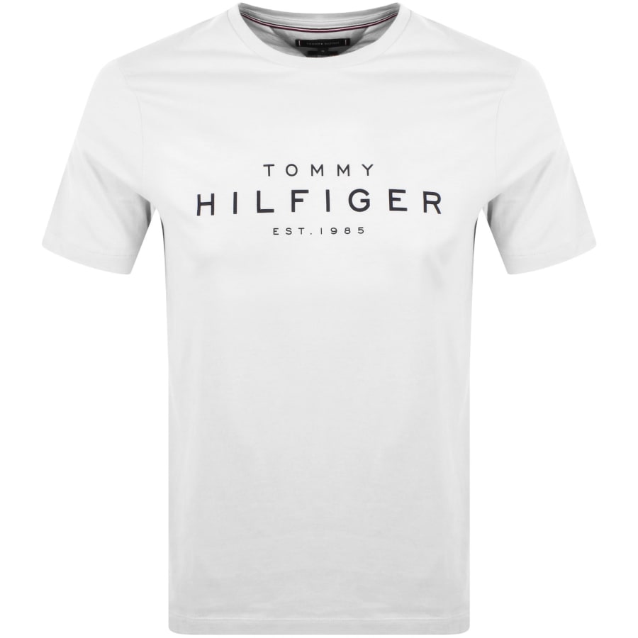 Tommy Hilfiger Big Logo T Shirt White